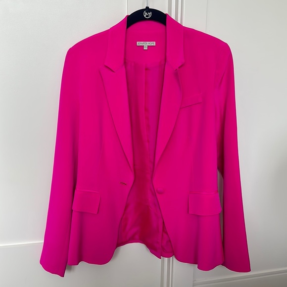 Jennifer Hope Jackets & Blazers - Hot Pink Blazer